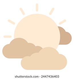 Sun Icon Illustration, for web, app, infographic, etc