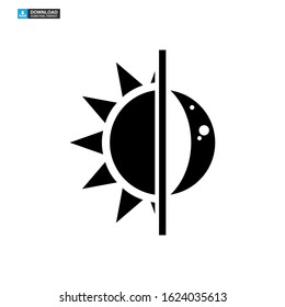sun icon isolated sign symbol vector illustration - high quality black style vector icons
