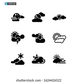 sun icon isolated sign symbol vector illustration - Collection of high quality black style vector icons
