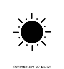 icono solar con vektor aislado y fondo transparente