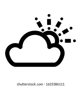 sun icon or logo isolated sign symbol vector illustration - high quality black style vector icons
