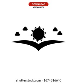 sun icon or logo isolated sign symbol vector illustration - high quality black style vector icons
