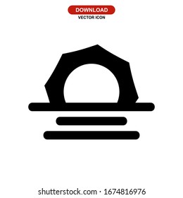 sun icon or logo isolated sign symbol vector illustration - high quality black style vector icons
