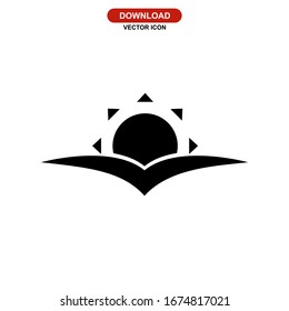 sun icon or logo isolated sign symbol vector illustration - high quality black style vector icons
