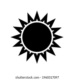 sun icon or logo isolated sign symbol vector illustration - high quality black style vector icons
