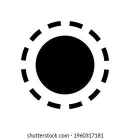 sun icon or logo isolated sign symbol vector illustration - high quality black style vector icons

