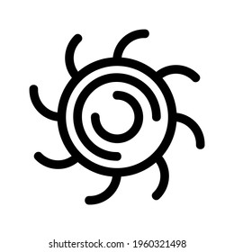 sun icon or logo isolated sign symbol vector illustration - high quality black style vector icons
