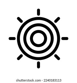 sun icon or logo isolated sign symbol vector illustration - high quality black style vector icons
