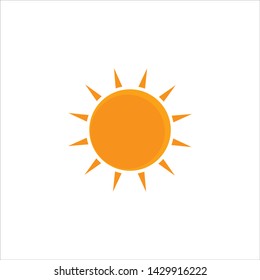 Sun Icon set. Sun Collection logo icon Vector. Sun star Collection,