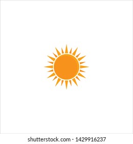 Sun Icon set. Sun Collection logo icon Vector. Sun star Collection,