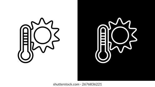 Sun Icon Set Design Inspiration