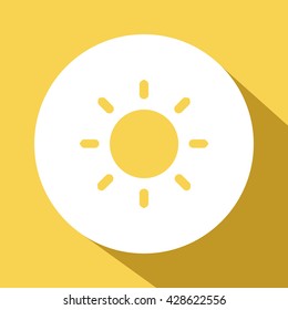 sun icon. sun sign