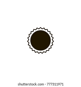 sun icon. sign design