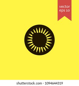 sun. sun icon. sign design. Vector EPS 10.