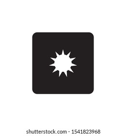 Sun icon sign symbol vector