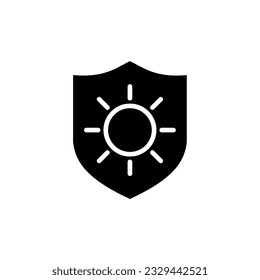 sun icon simple design logo