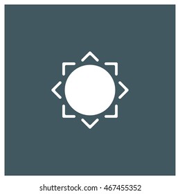 sun icon, summer icon, flat web, material icon, ios icon, image jpg, vector eps

