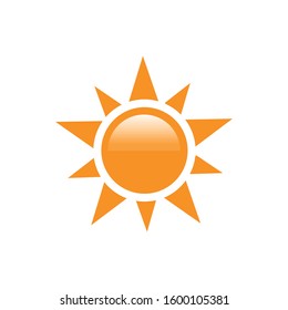 Sun Icon for Summer Weather