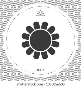 Sun icon symbol