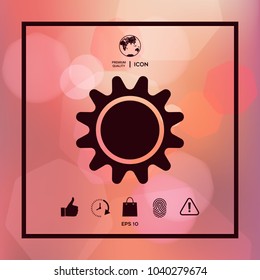 Sun icon symbol