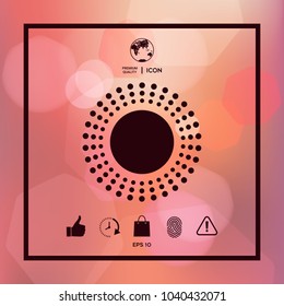 Sun icon symbol