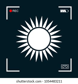 Sun icon symbol