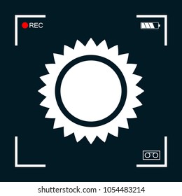 Sun icon symbol