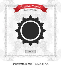 Sun icon symbol