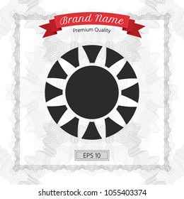 Sun icon symbol