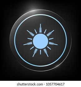 Sun icon symbol