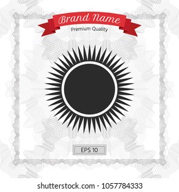 Sun icon symbol