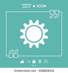 Sun icon symbol