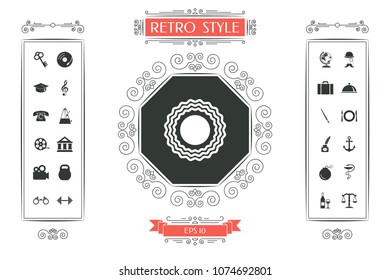 Sun icon symbol