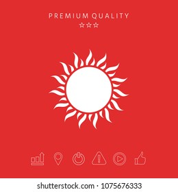 Sun icon symbol