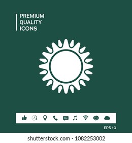 Sun icon symbol
