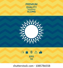 Sun icon symbol