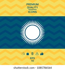 Sun icon symbol