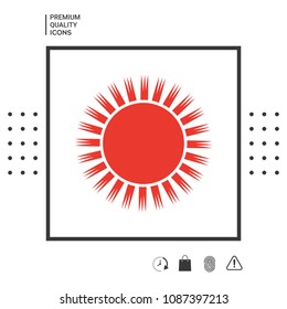 Sun icon symbol