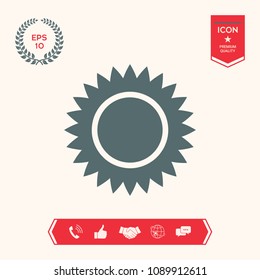 Sun icon symbol