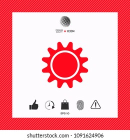 Sun icon symbol