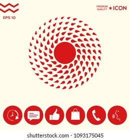 Sun icon symbol