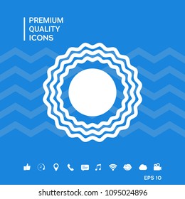 Sun icon symbol