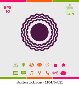 Sun icon symbol