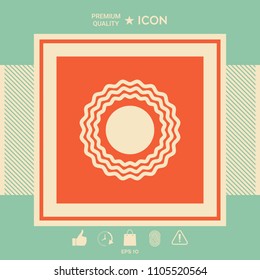 Sun icon symbol
