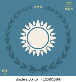Sun icon symbol