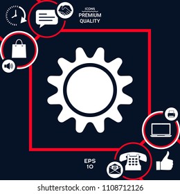 Sun icon symbol