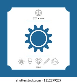 Sun icon symbol