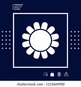 Sun icon symbol