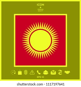 Sun icon symbol