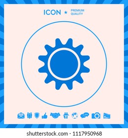 Sun icon symbol